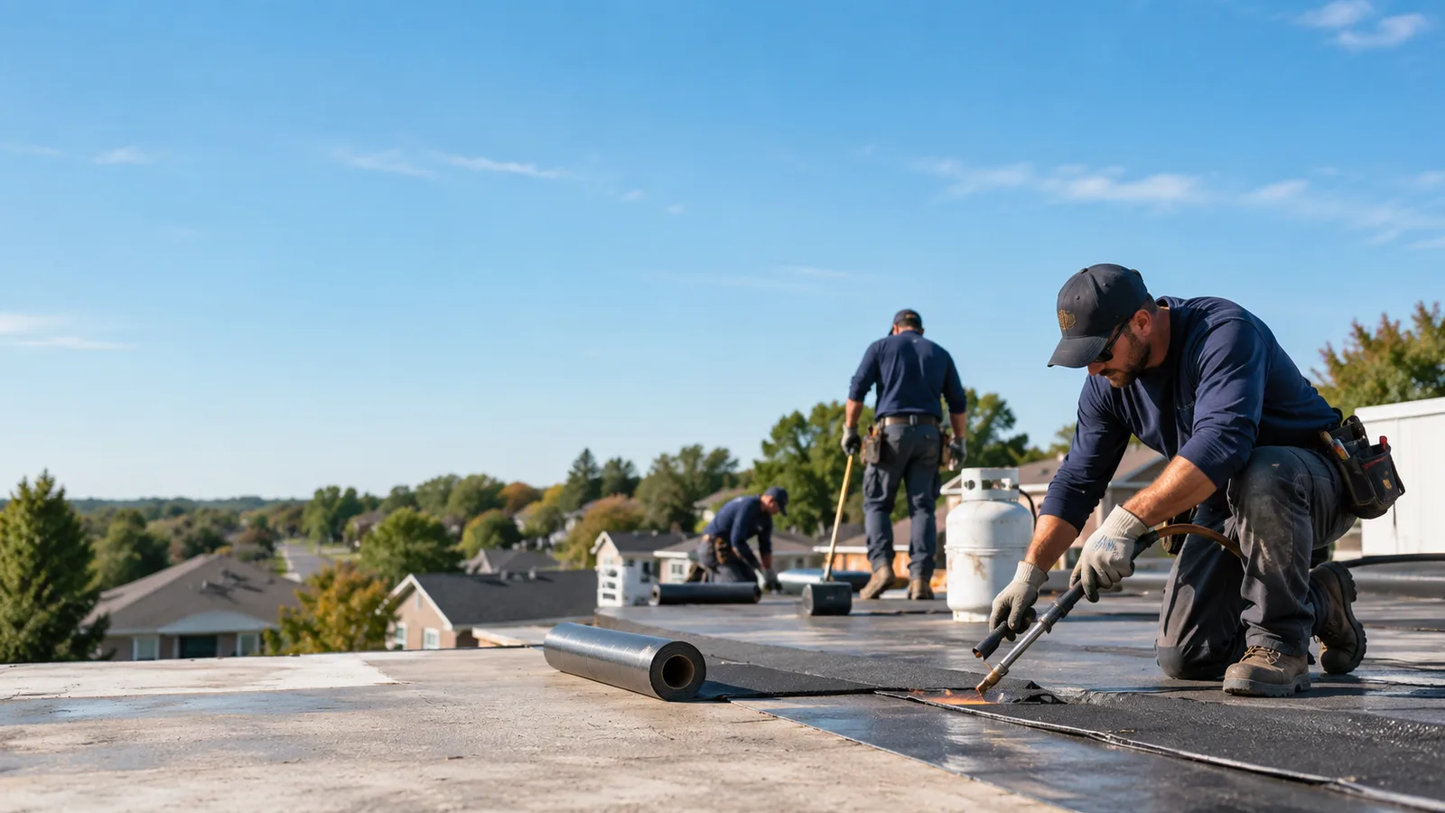 Flat Roof Leak Repair providers in Tye, TX